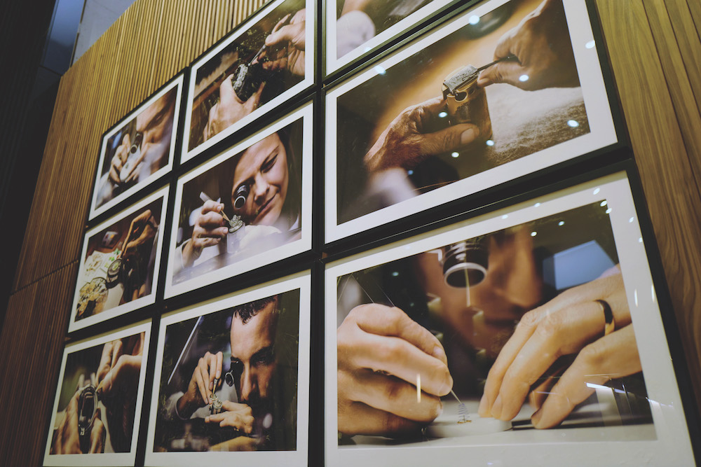 The JLC Calibre booth at SIHH